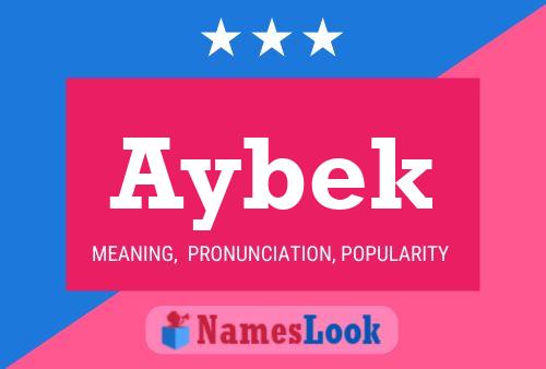 Aybek Name Poster