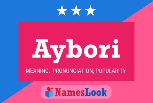 Aybori Name Poster