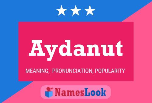 Aydanut Name Poster