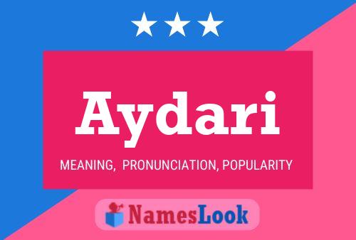 Aydari Name Poster