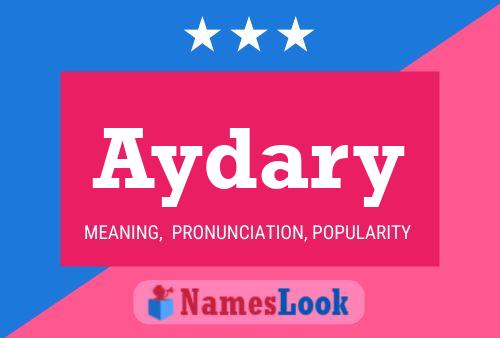 Aydary Name Poster