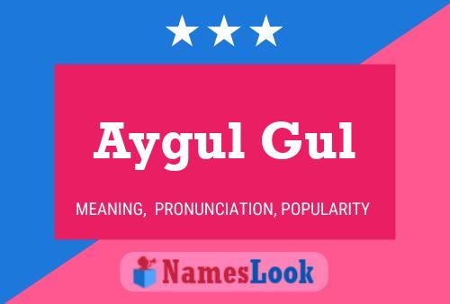 Aygul Gul Name Poster