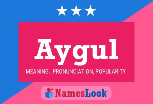 Aygul Name Poster