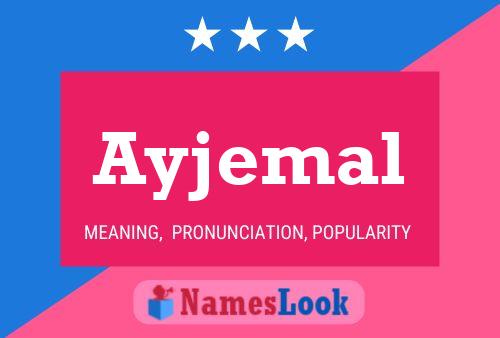 Ayjemal Name Poster