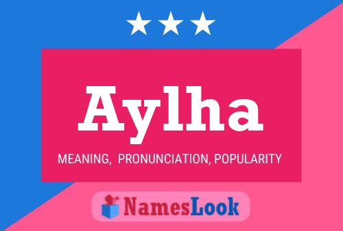 Aylha Name Poster