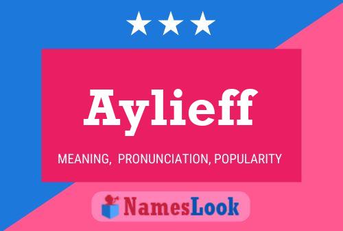 Aylieff Name Poster