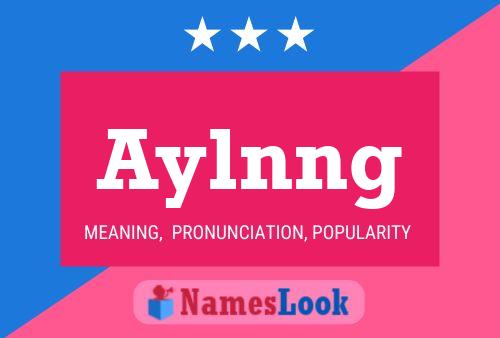 Aylnng Name Poster