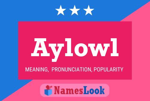 Aylowl Name Poster