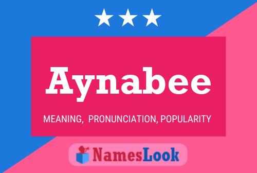 Aynabee Name Poster