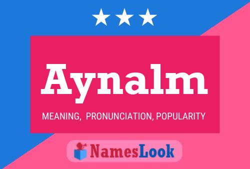 Aynalm Name Poster