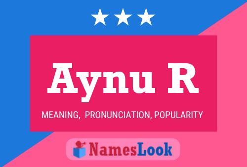 Aynu R Name Poster