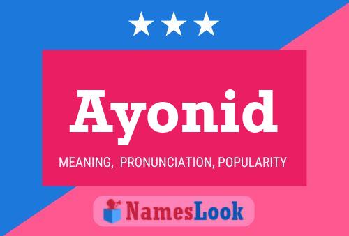 Ayonid Name Poster