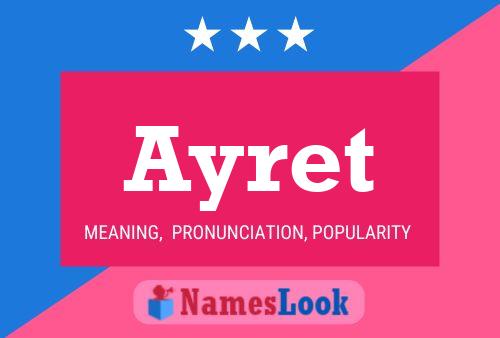 Ayret Name Poster