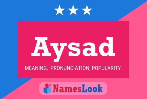 Aysad Name Poster