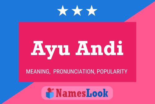 Ayu Andi Name Poster