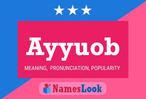 Ayyuob Name Poster