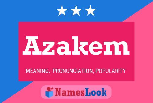 Azakem Name Poster