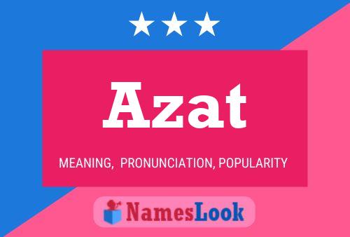 Azat Name Poster