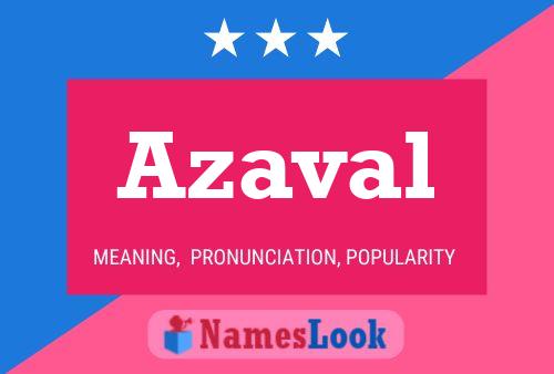 Azaval Name Poster