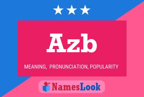 Azb Name Poster