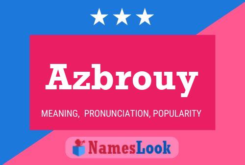 Azbrouy Name Poster