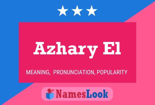 Azhary El Name Poster