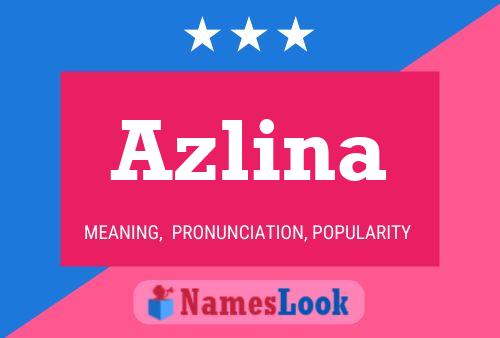 Azlina Name Poster