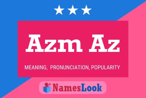 Azm Az Name Poster