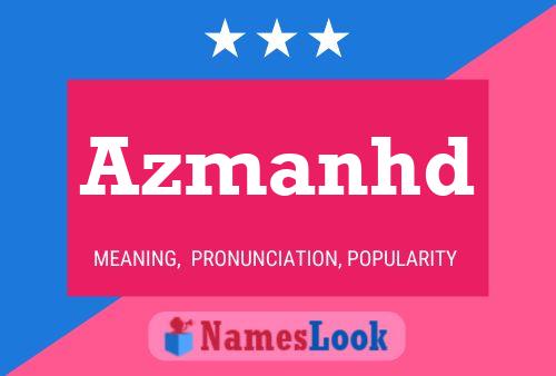 Azmanhd Name Poster