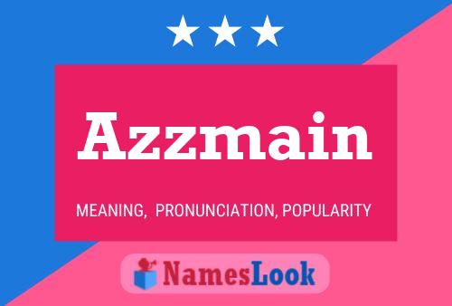 Azzmain Name Poster