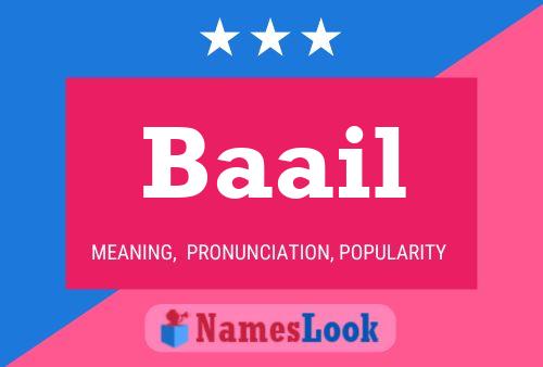 Baail Name Poster