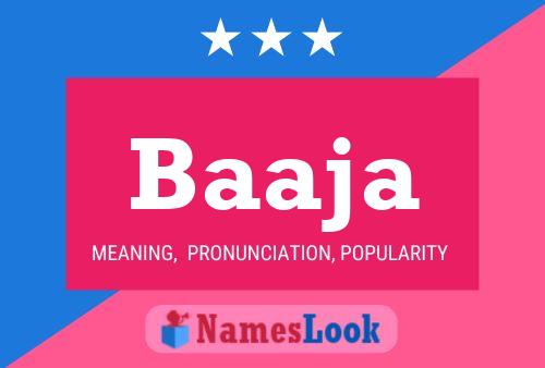 Baaja Name Poster