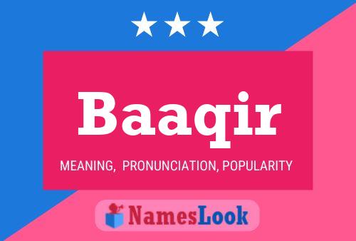 Baaqir Name Poster