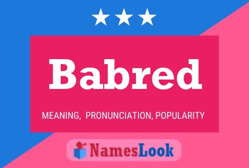 Babred Name Poster