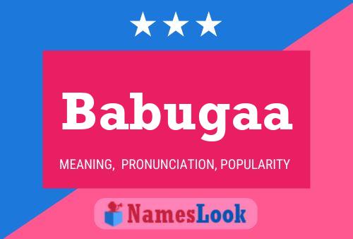 Babugaa Name Poster