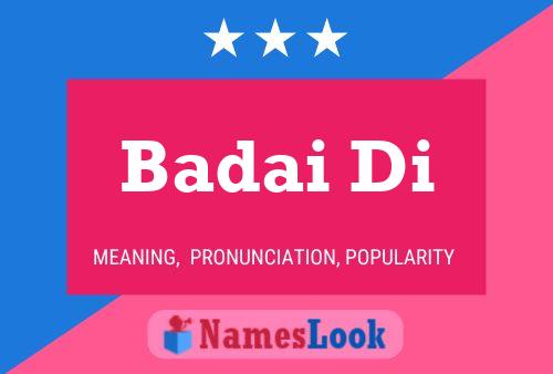 Badai Di Name Poster