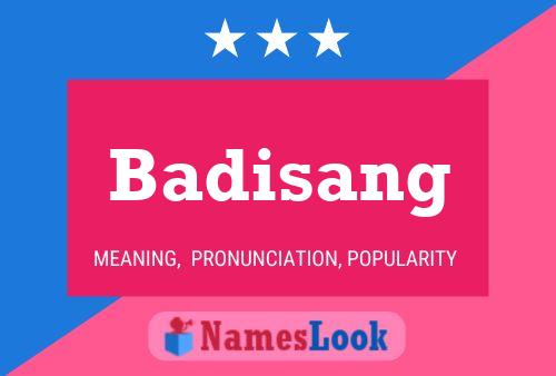 Badisang Name Poster