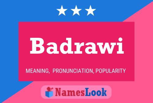 Badrawi Name Poster