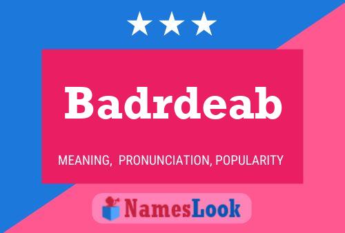 Badrdeab Name Poster