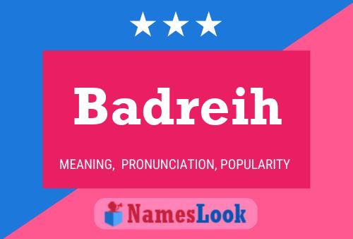 Badreih Name Poster