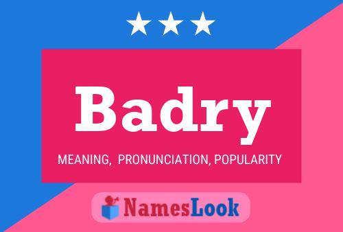 Badry Name Poster