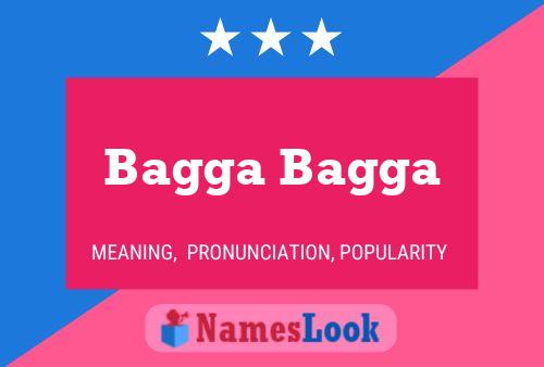 Bagga Bagga Name Poster