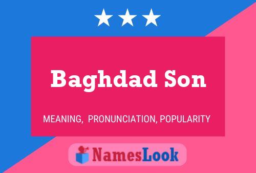 Baghdad Son Name Poster