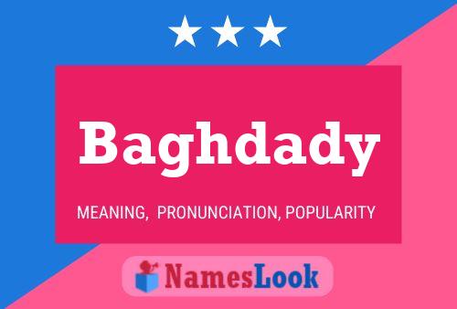 Baghdady Name Poster