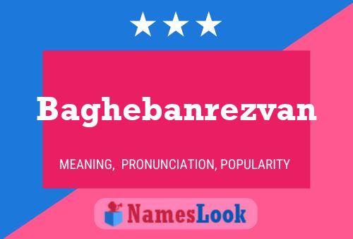 Baghebanrezvan Name Poster