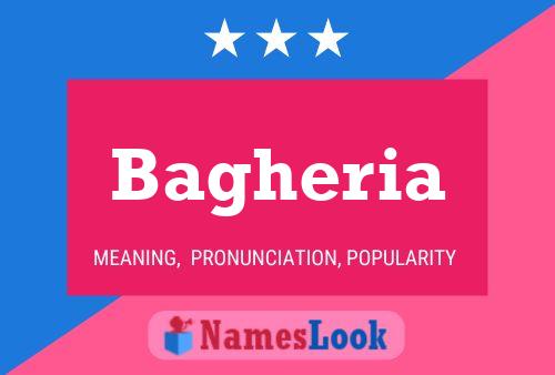 Bagheria Name Poster