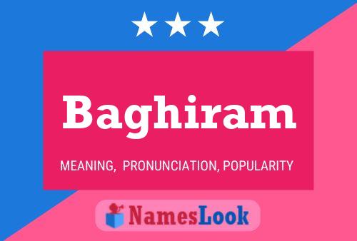 Baghiram Name Poster