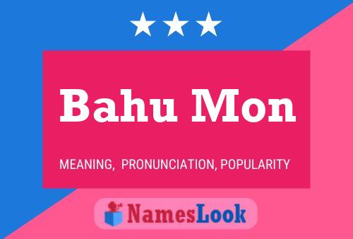 Bahu Mon Name Poster