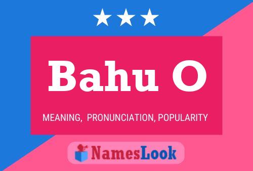 Bahu O Name Poster