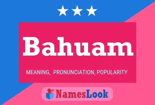 Bahuam Name Poster